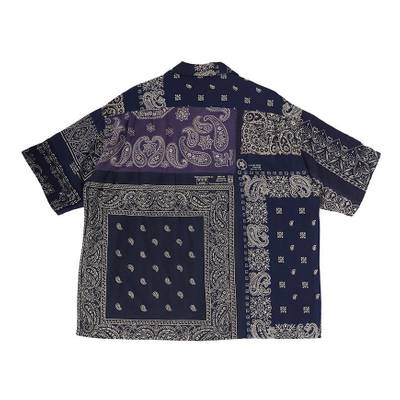 visvim WALLIS SHIRT S/S NAVY outlook