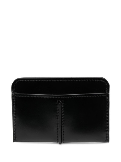 Tod's logo-plaque leather card holder outlook