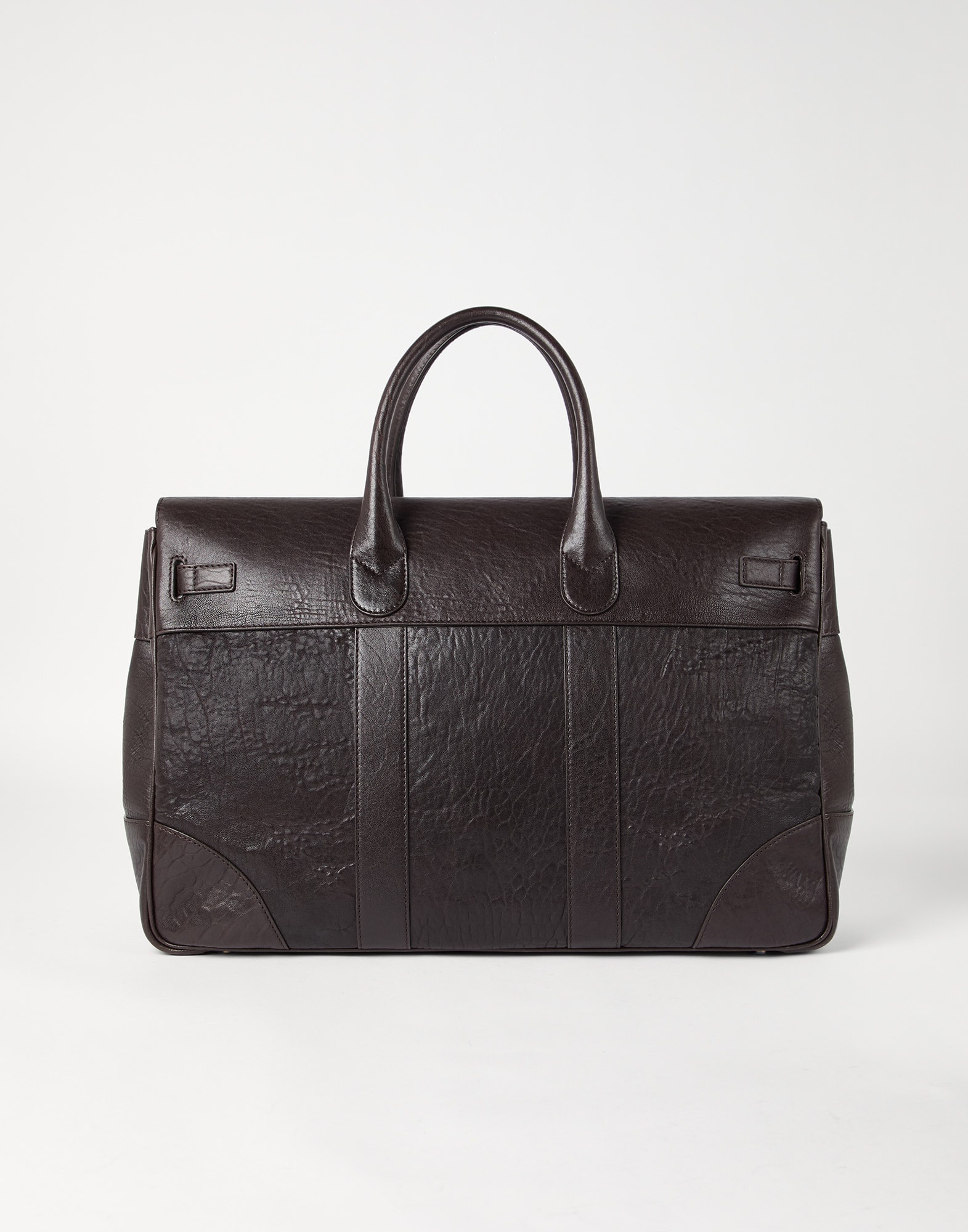 Textured grain leather country bag - 2