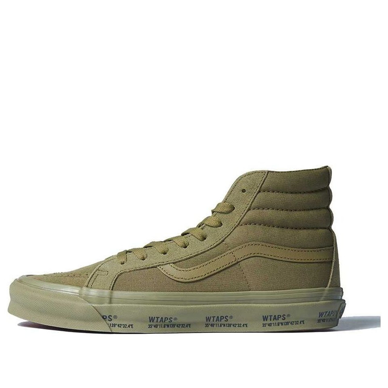 밴 WTAPS x OG SK8-HI LX 육군 녹색 VN0A4BVBCX6 - 1