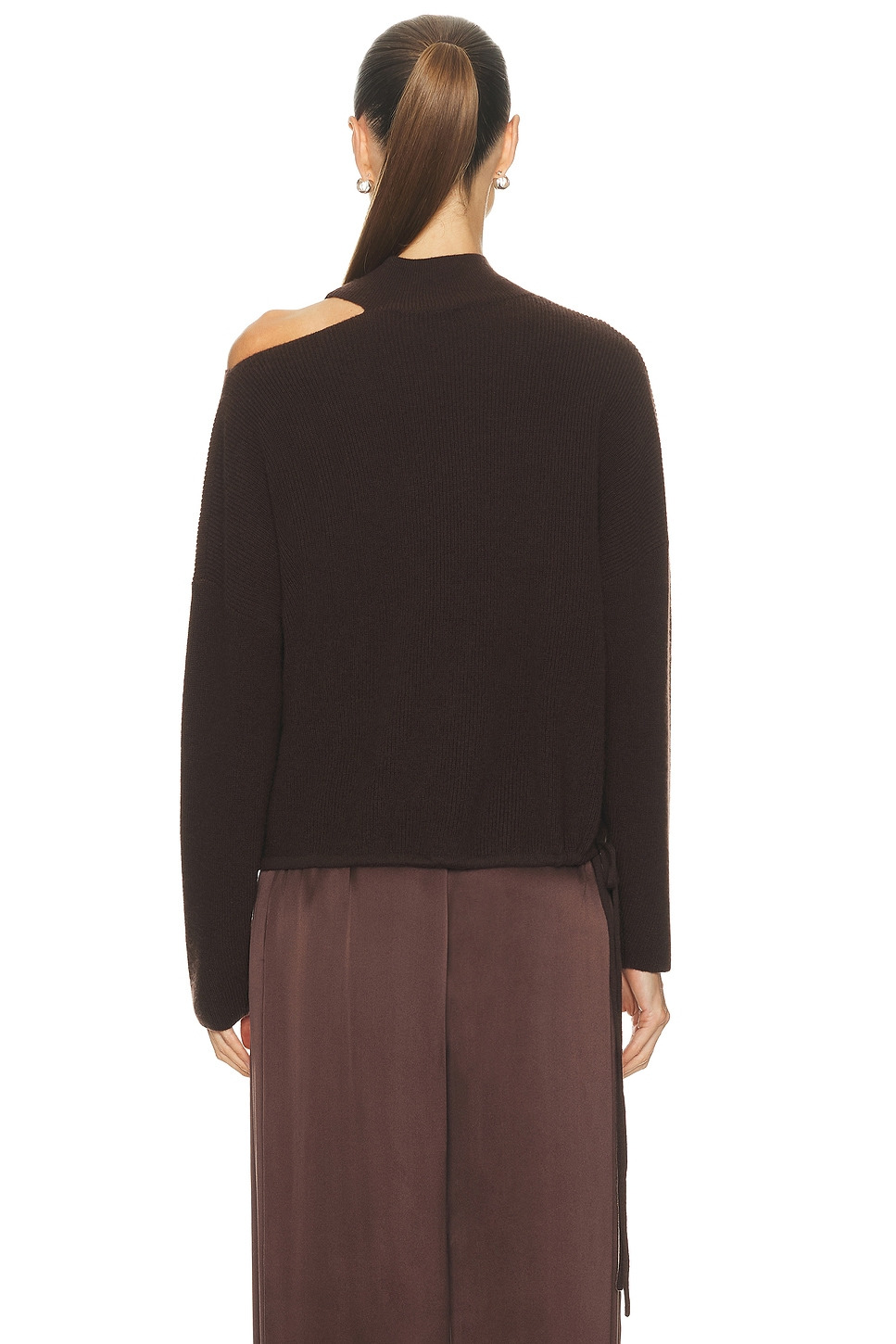 Open Shoulder Sweater - 4