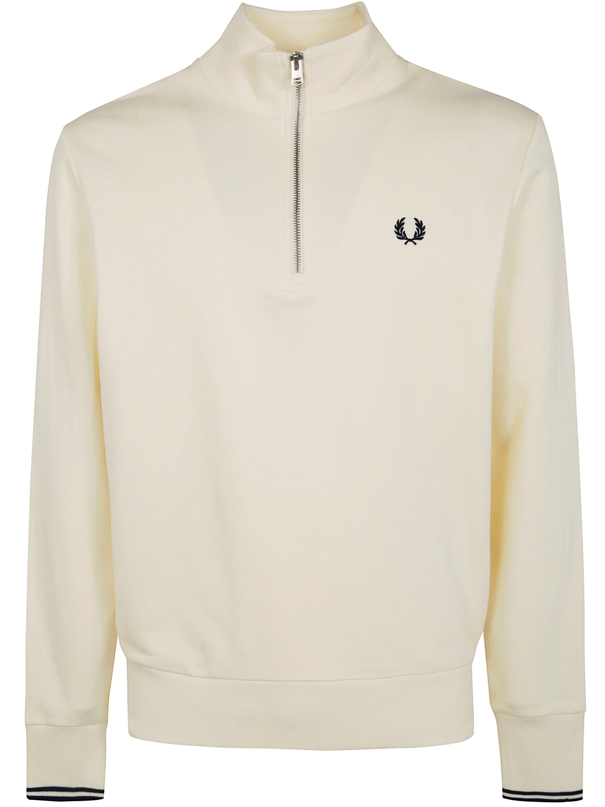 The Half Zip Sweatshirt from Fred Perry is a versatile addition to your wardrobe, perfect for casual - 1