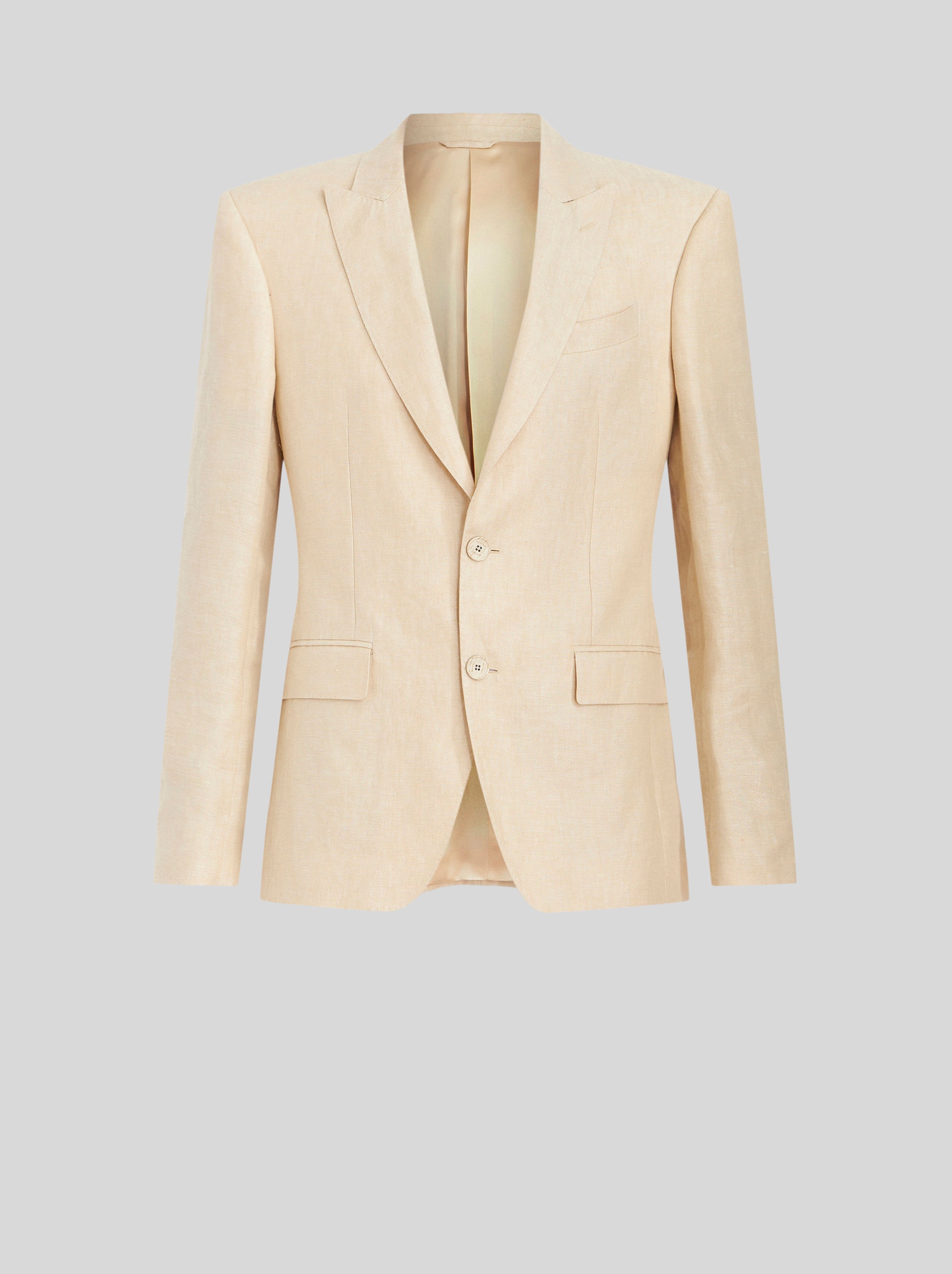 LINEN AND SILK JACKET - 1