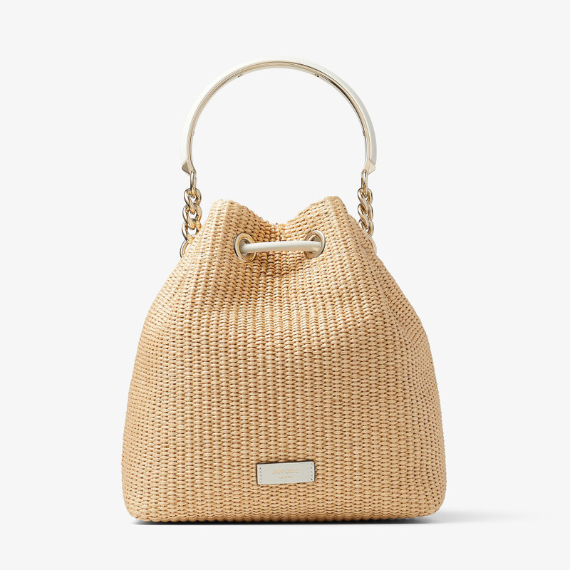 Bon Bon Bucket
Natural Raffia Embroidered Bucket Bag 6