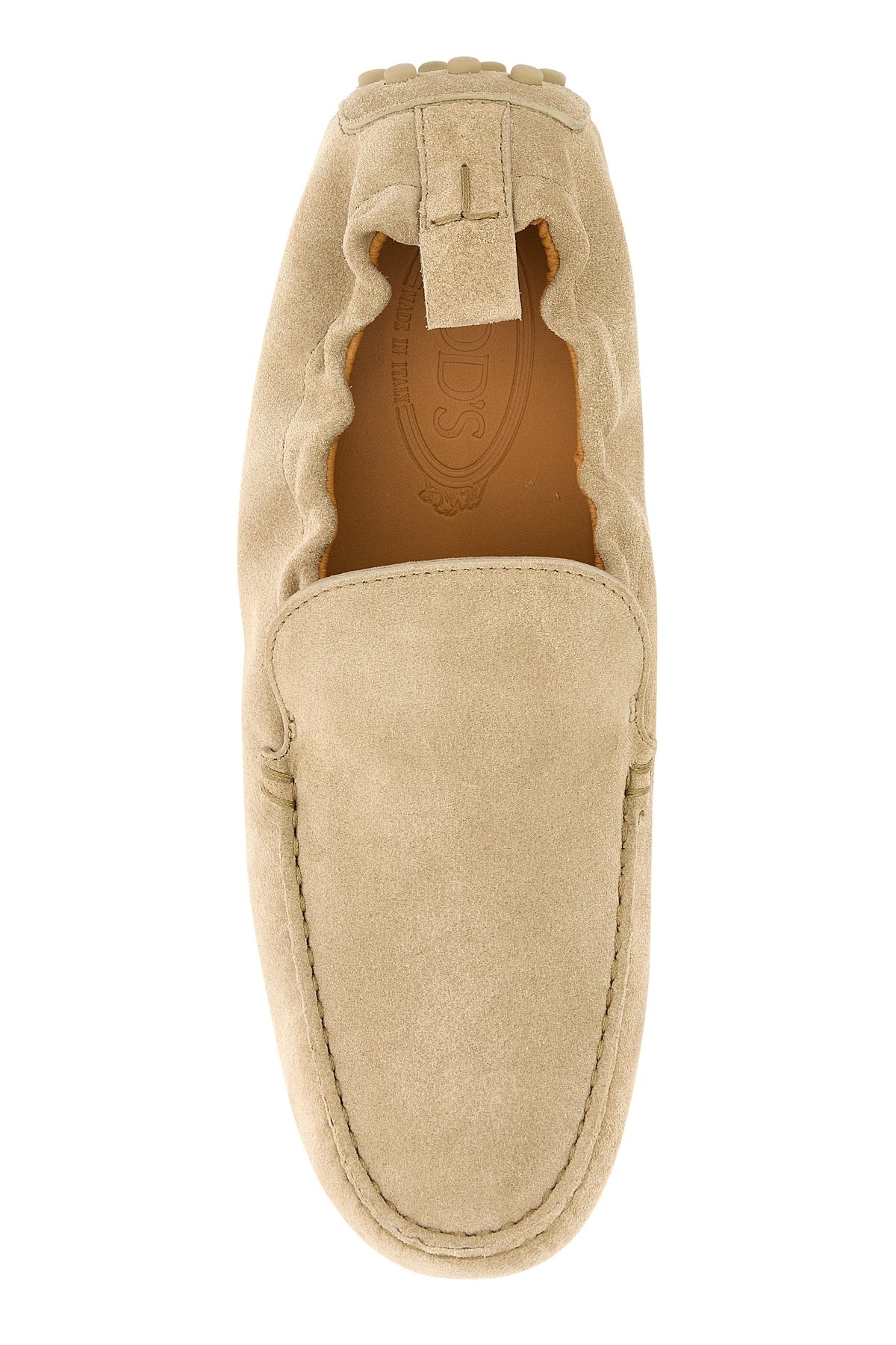 Sand suede loafers - 4