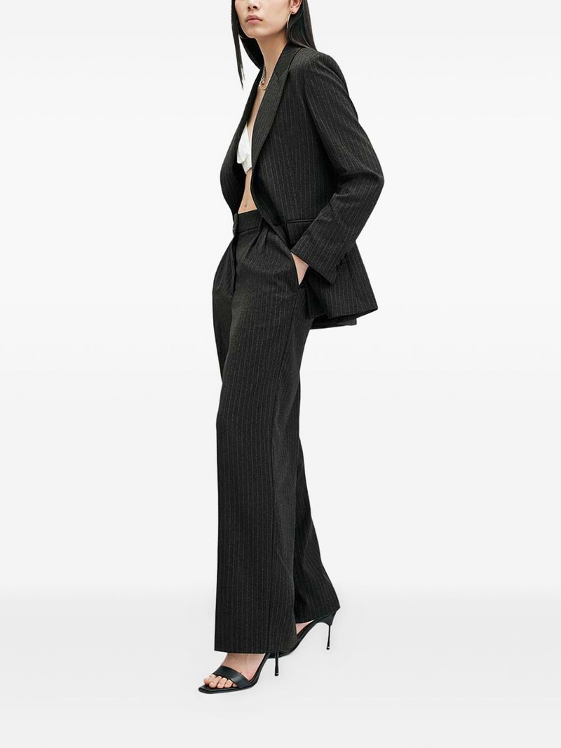ALLSAINTS Averie pinstripe pleated trousers outlook