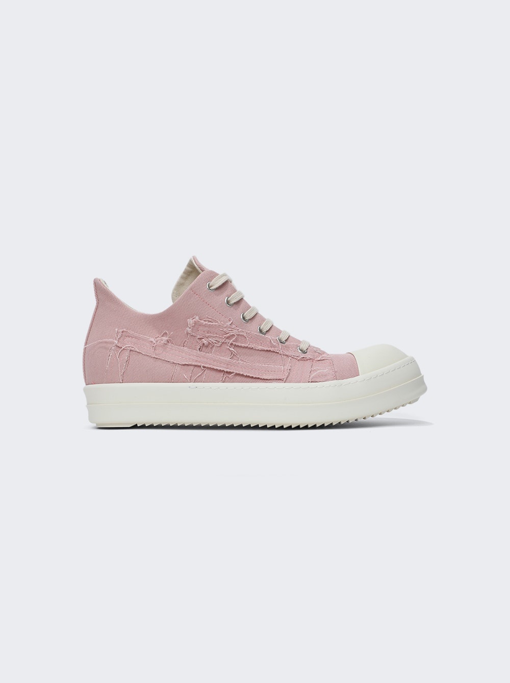 DRKSHDW Slashed Denim Low Top Sneakers Faded Pink - 1