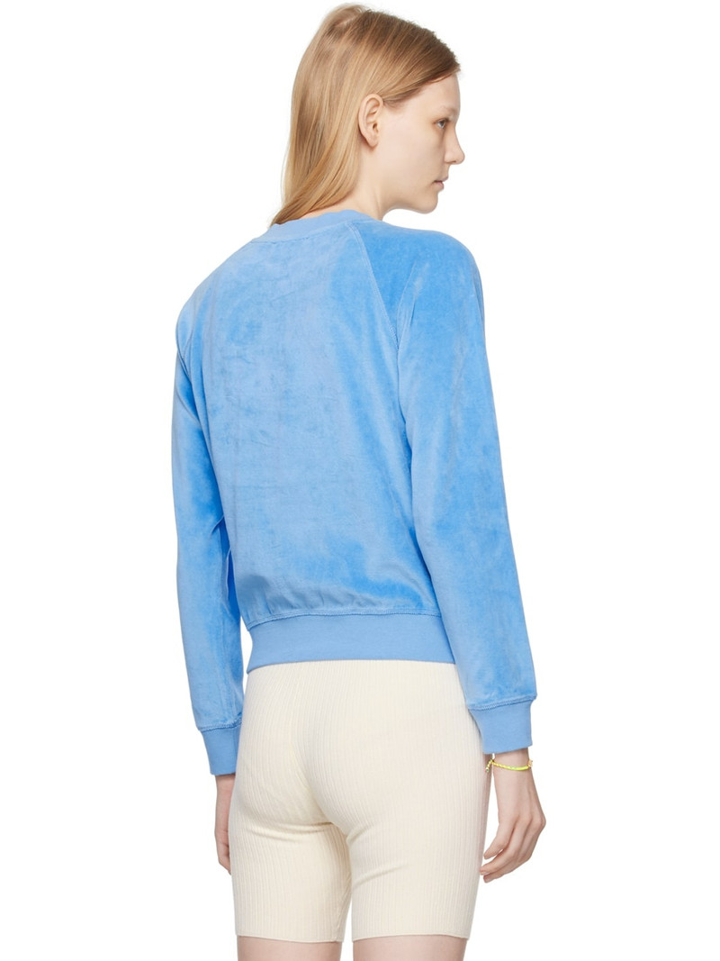 Blue Raglan Sweater 3