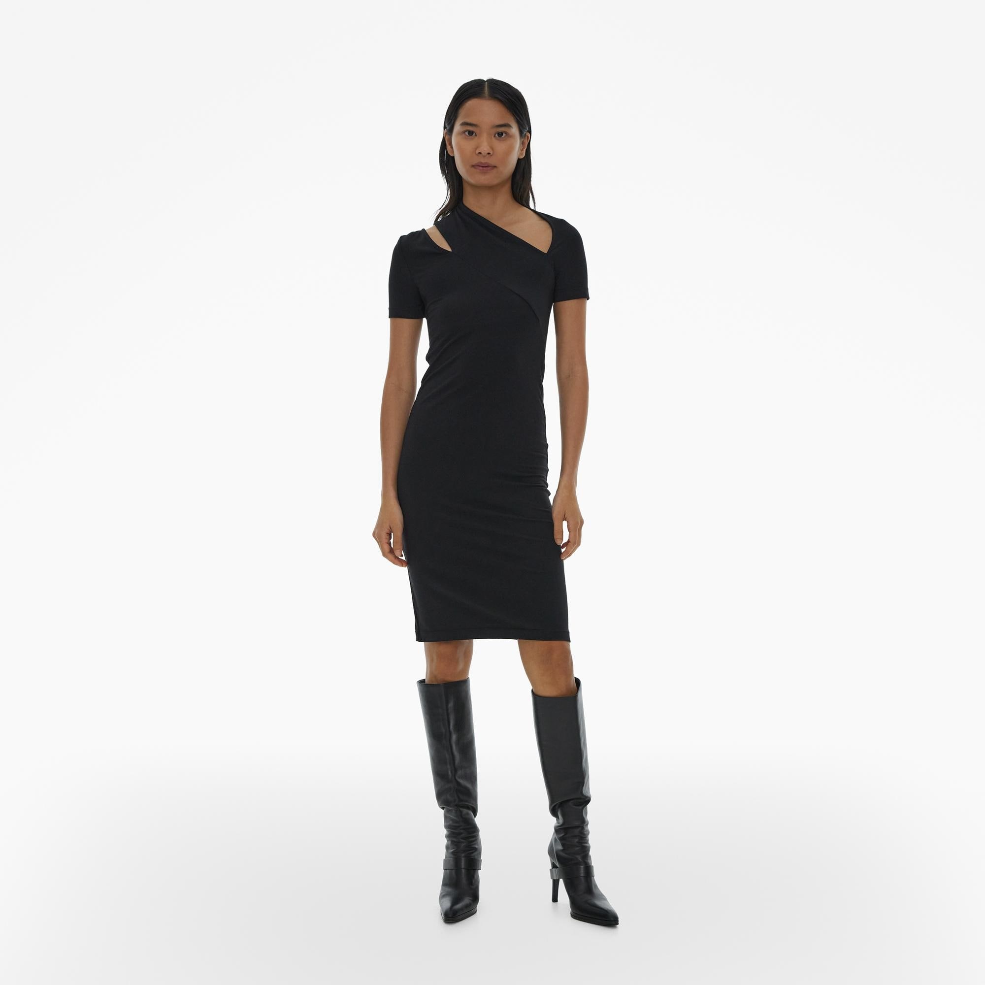 SLASH TEE DRESS - 2