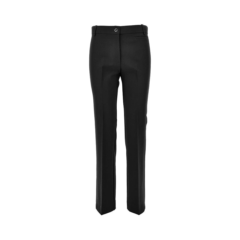 VISCOSE-BLEND CRÊPE PANTS - 1