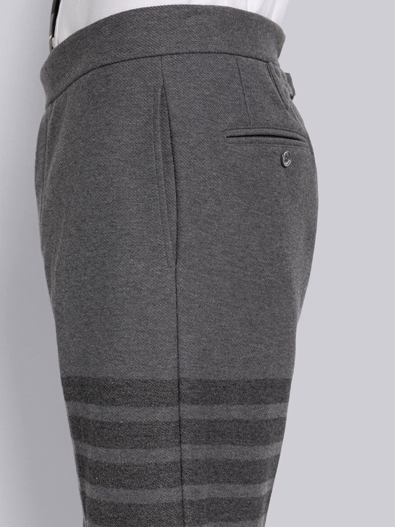 DOUBLE FACE TECH TWILL TONAL 4-BAR BERMUDA SHORTS 4