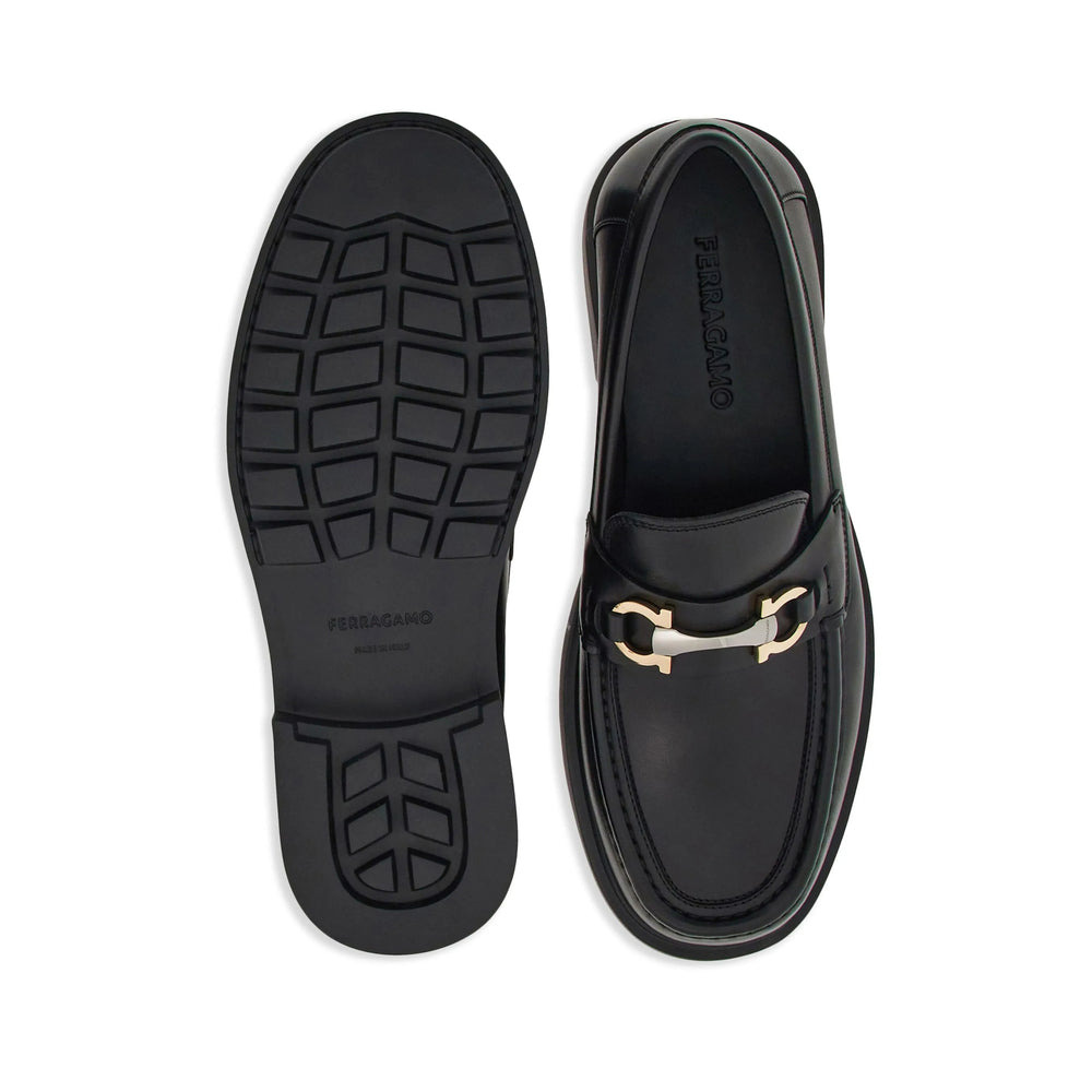 Ferragamo Black Loafers Men - 3