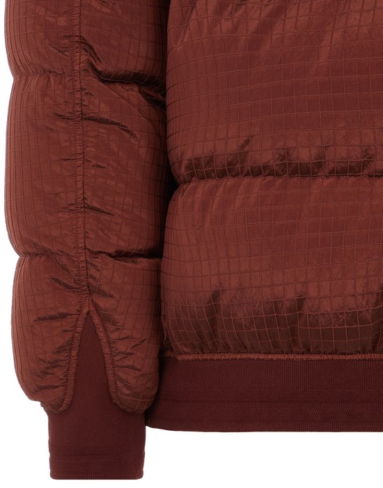 43232 MACRO RIPSTOP NYLON METAL IN ECONYL® REGENERATED NYLON DOWN-TC CHESTNUT BROWN - 5