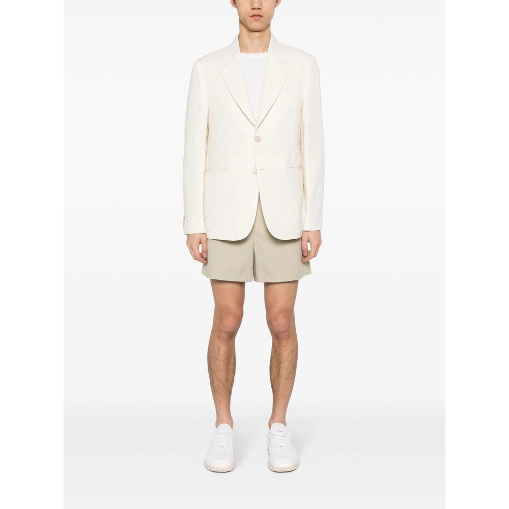 Fendi Neutrals Jackets - Blazers Men - 4