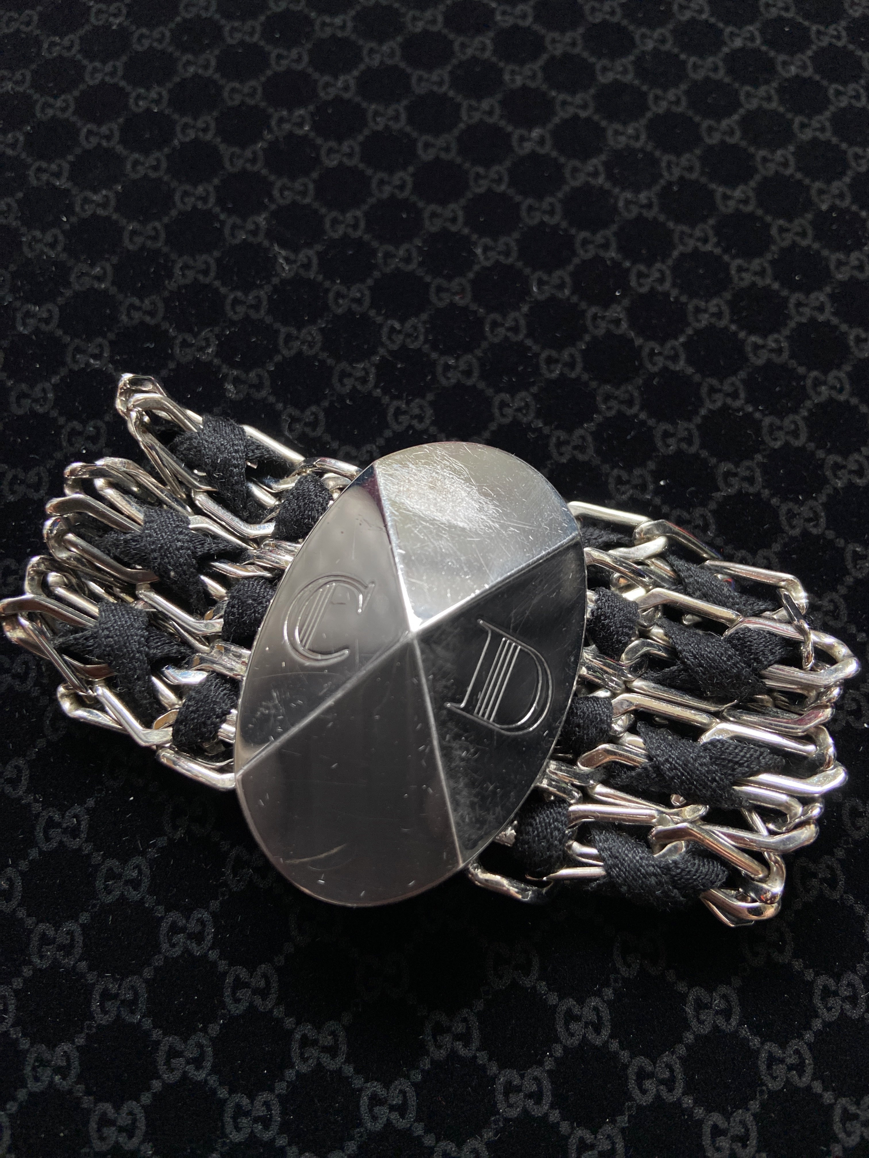 Dior Chain Link Logo Bracelet - 5