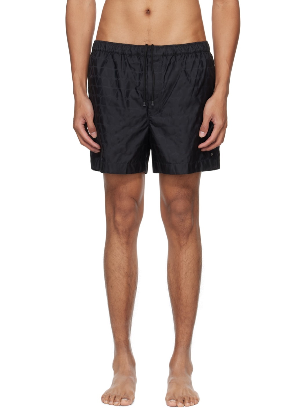 Black Toile Iconographe Swim Shorts - 1