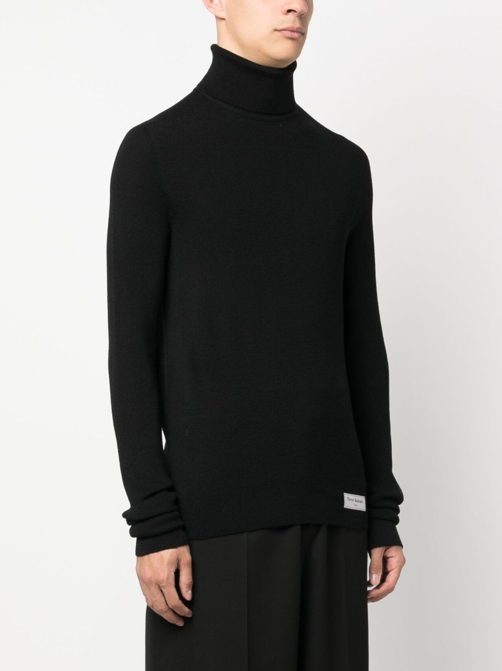 high-neck merino-wool sweater - 3