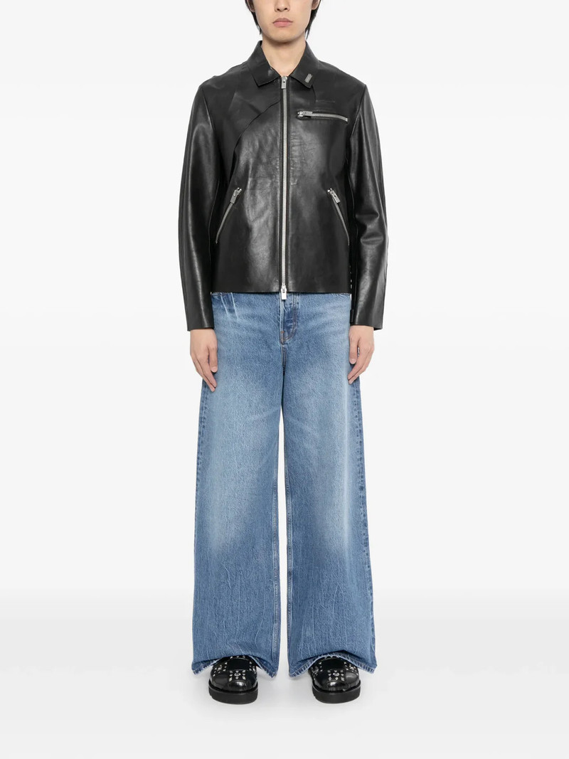 Alexander Wang Surge Low Rise Wide Leg Jeans outlook
