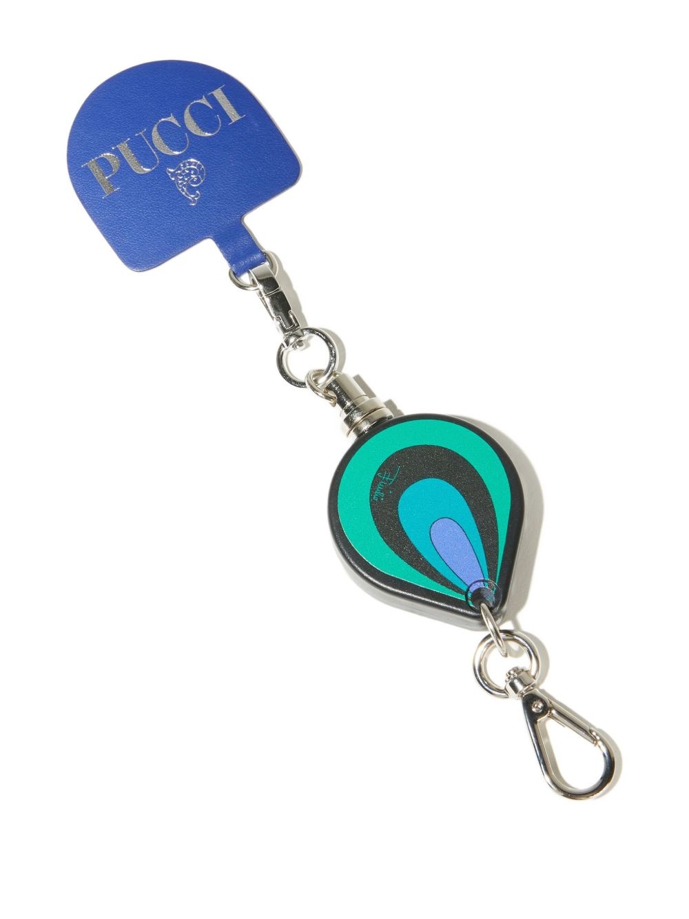 Marmo-print phone charm - 2