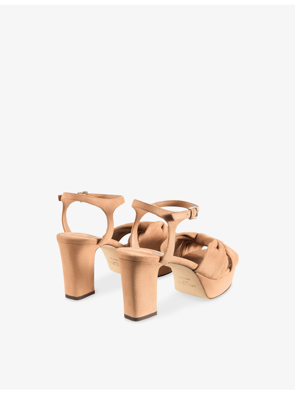 Heloise 80 Suede Heeled Sandals - 5