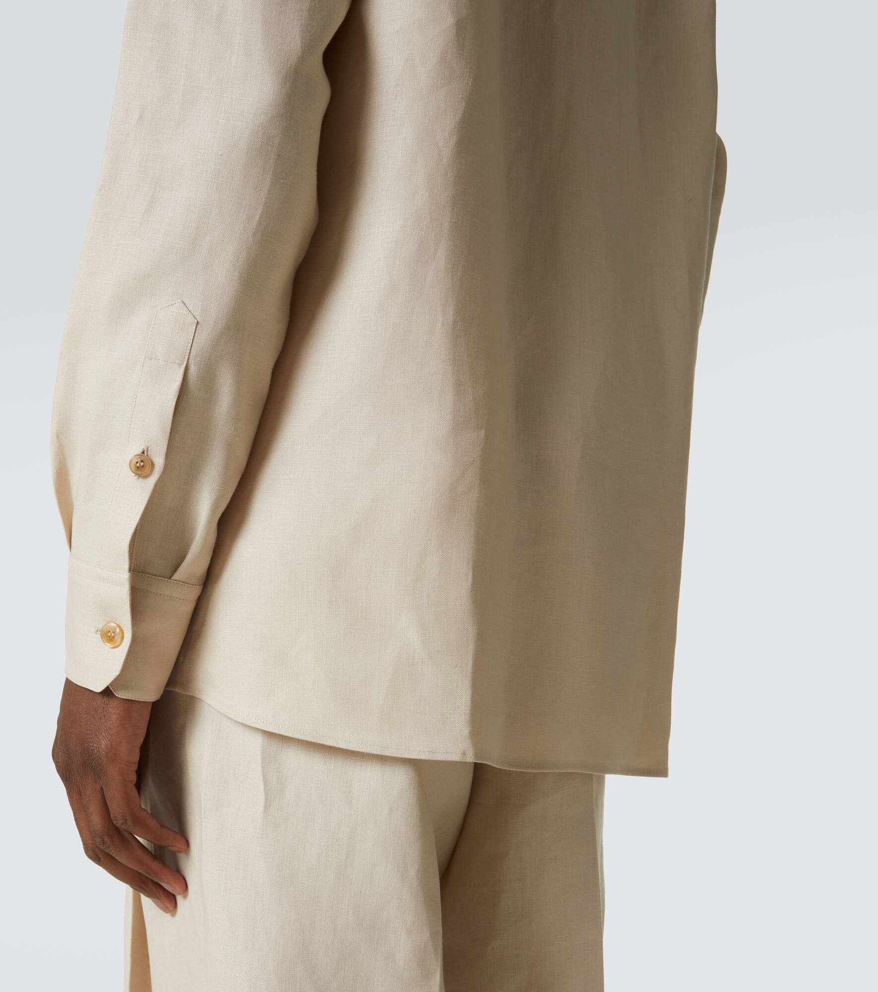 Linen overshirt - 6