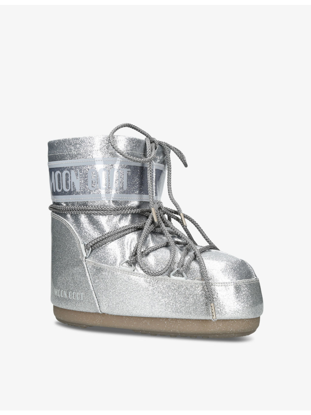 Icon Low 2 glitter-embellished woven snow boots - 3