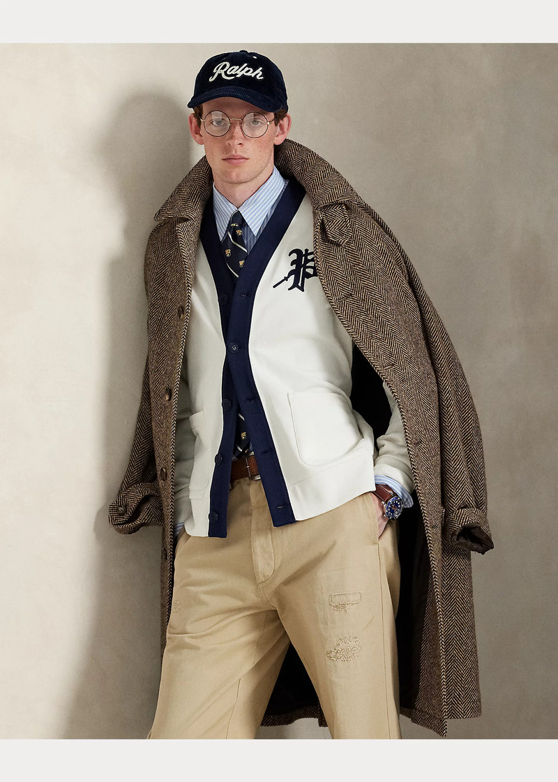 Fleece Graphic Cardigan 6