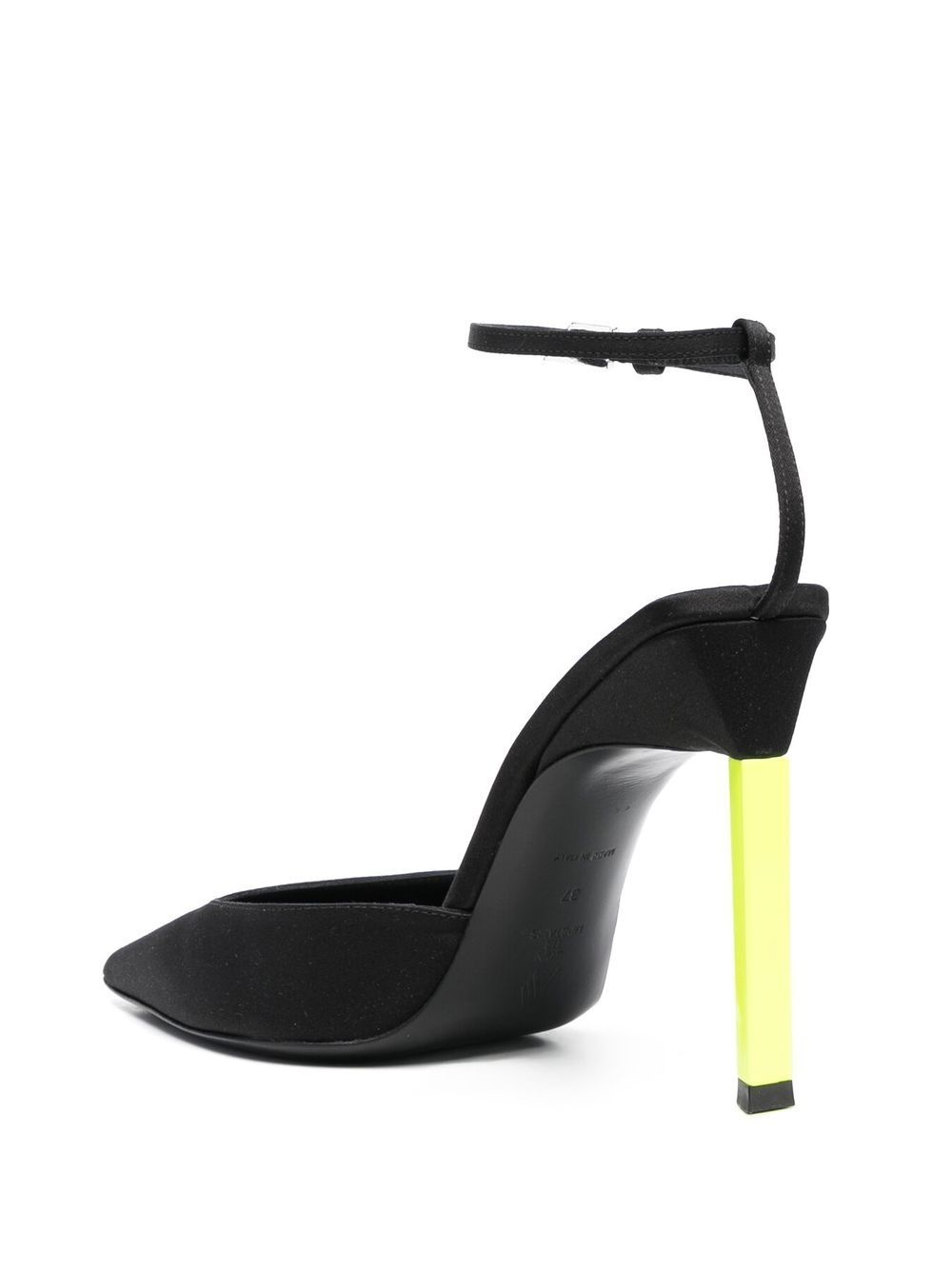 Perine 115mm contrasting heel pumps - 3