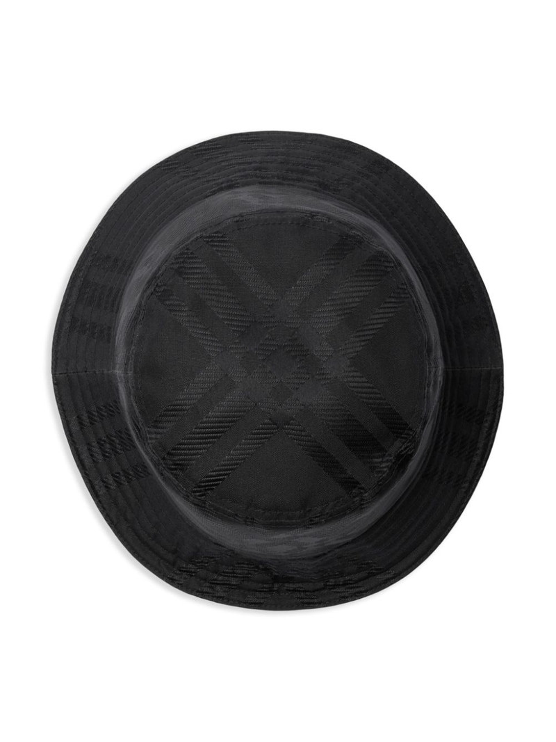 Burberry check bucket hat outlook