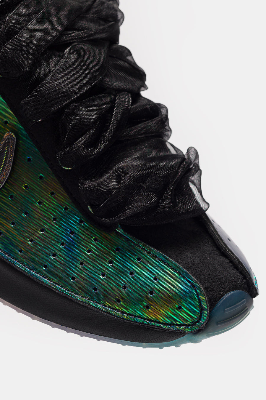 Air Superfly SP TM Sneaker in Black/Black/Photo Blue/Fierce Purple - 6