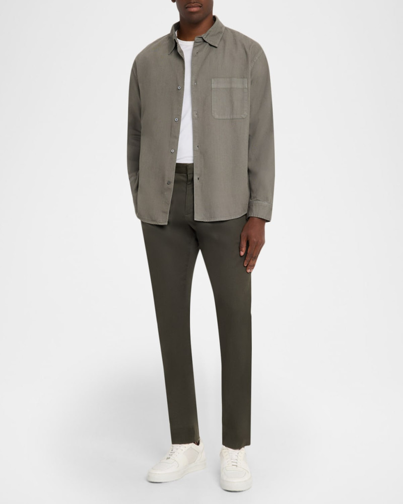 FRAME Men's Cotton Modern-Fit Button-Down Shirt outlook