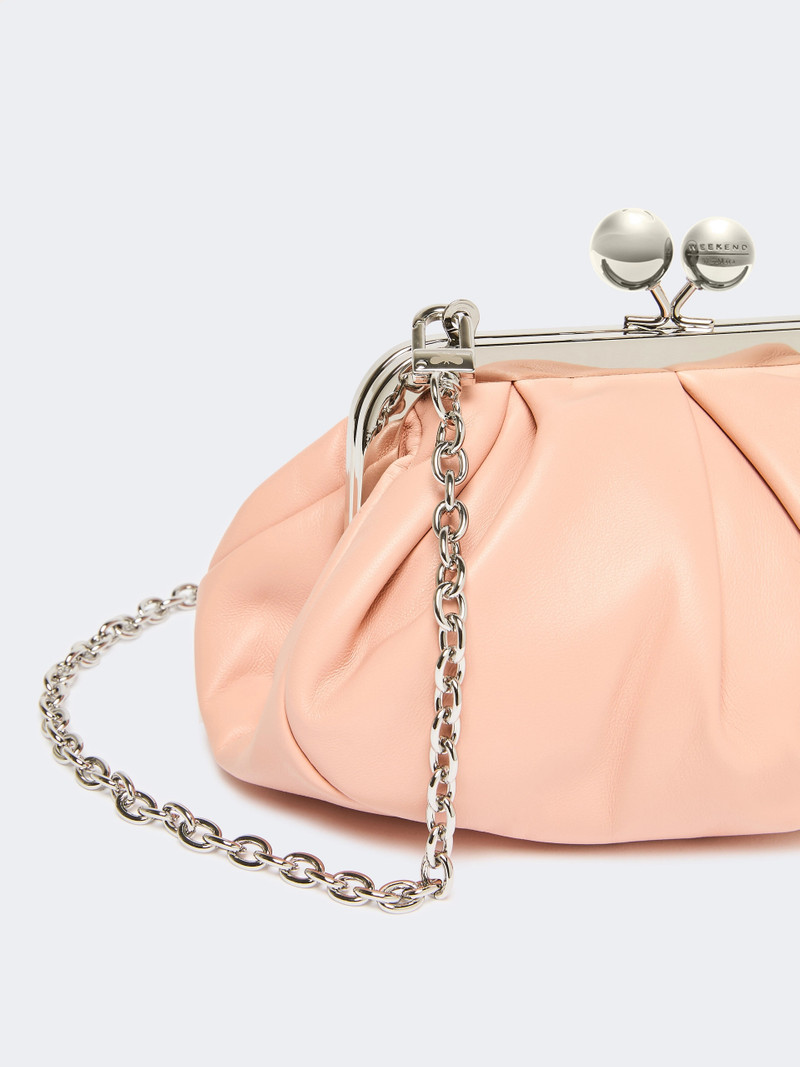 PRATI Small sheepskin Pasticcino Bag - ANTIQUE ROSE 3