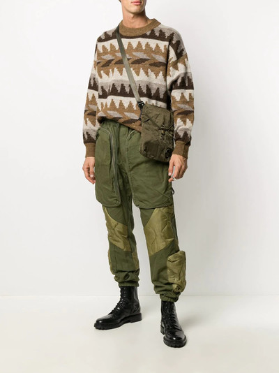 Readymade padded cargo trousers outlook