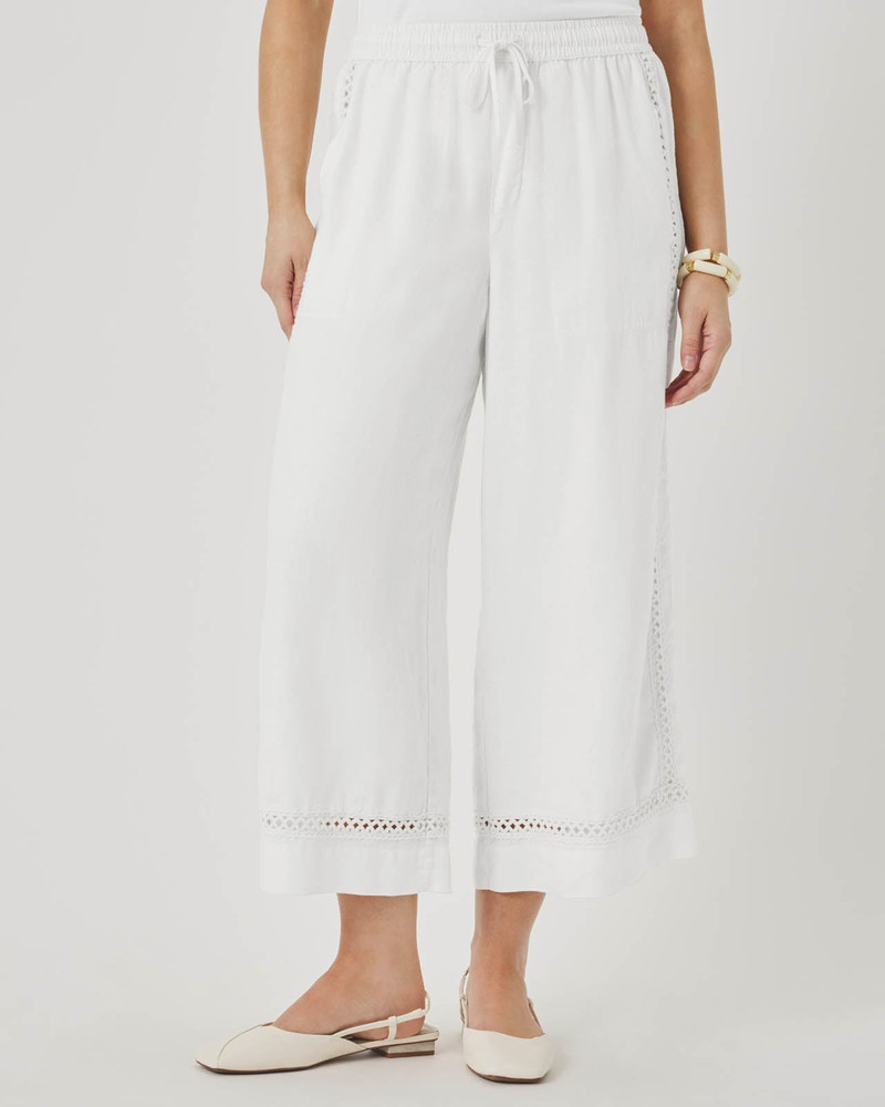 Splendid Stella Linen Trim Pant outlook