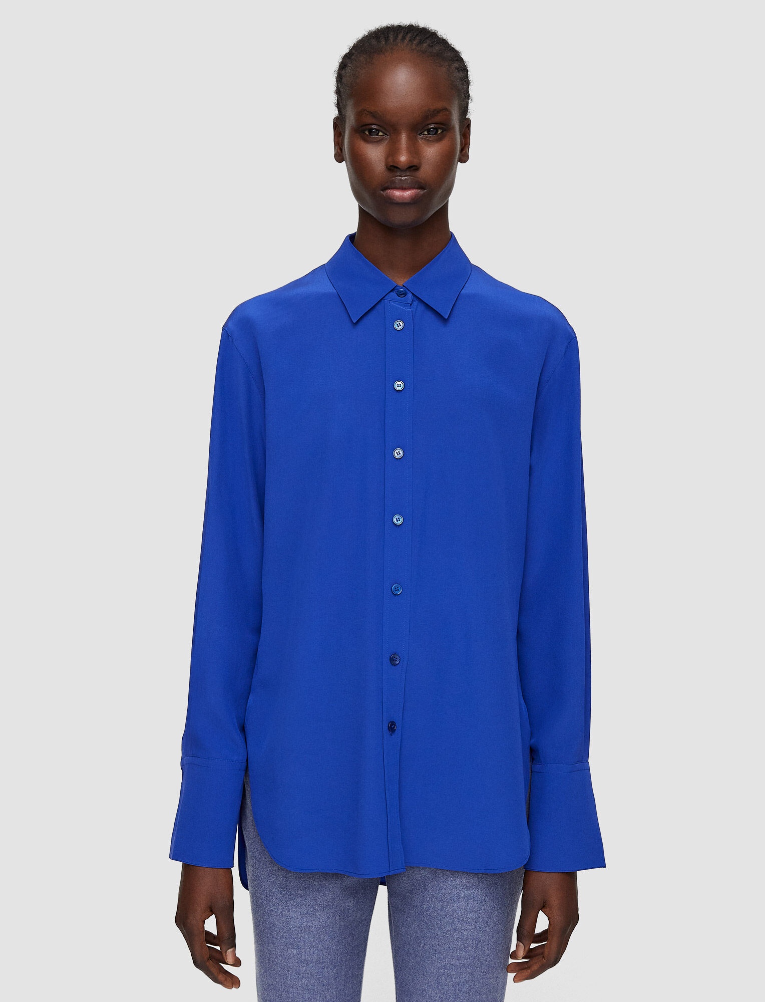 Silk Crepe de Chine Joe Blouse - 3