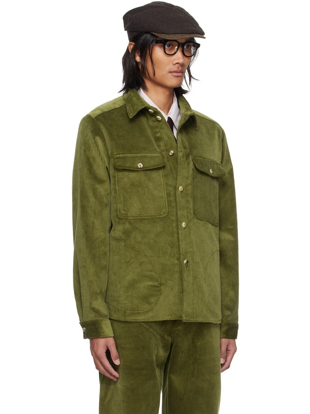 Green Button Shirt - 4