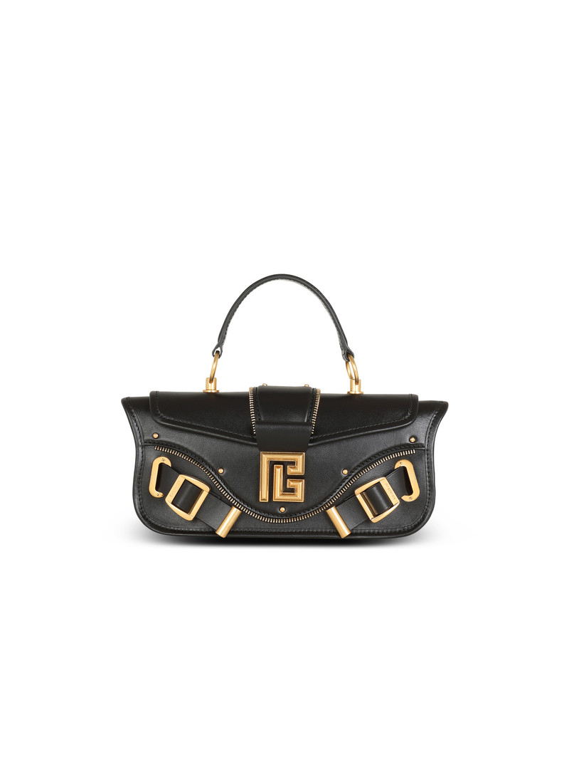 Blaze clutch bag in smooth leather 1