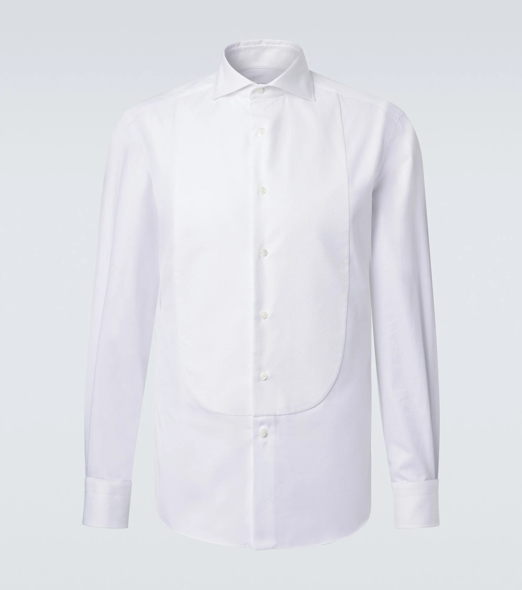 Cotton tuxedo shirt - 1