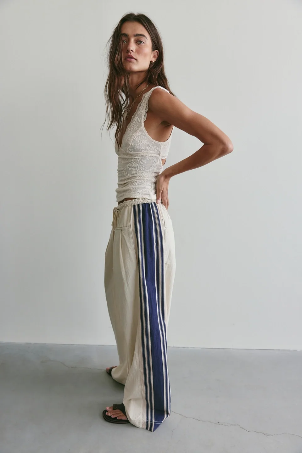 Hudson Canyon Side Printed Pull-On Pants - 1