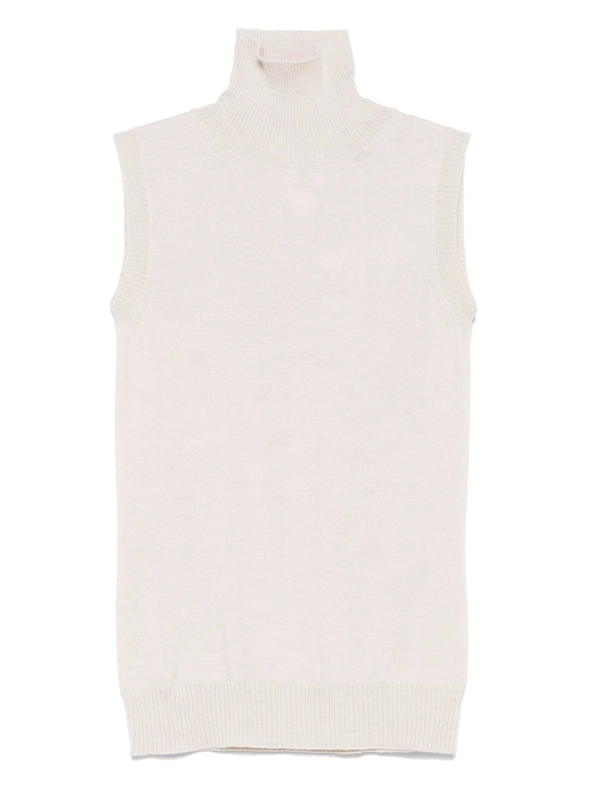 Virgin Wool Tank Top - 1
