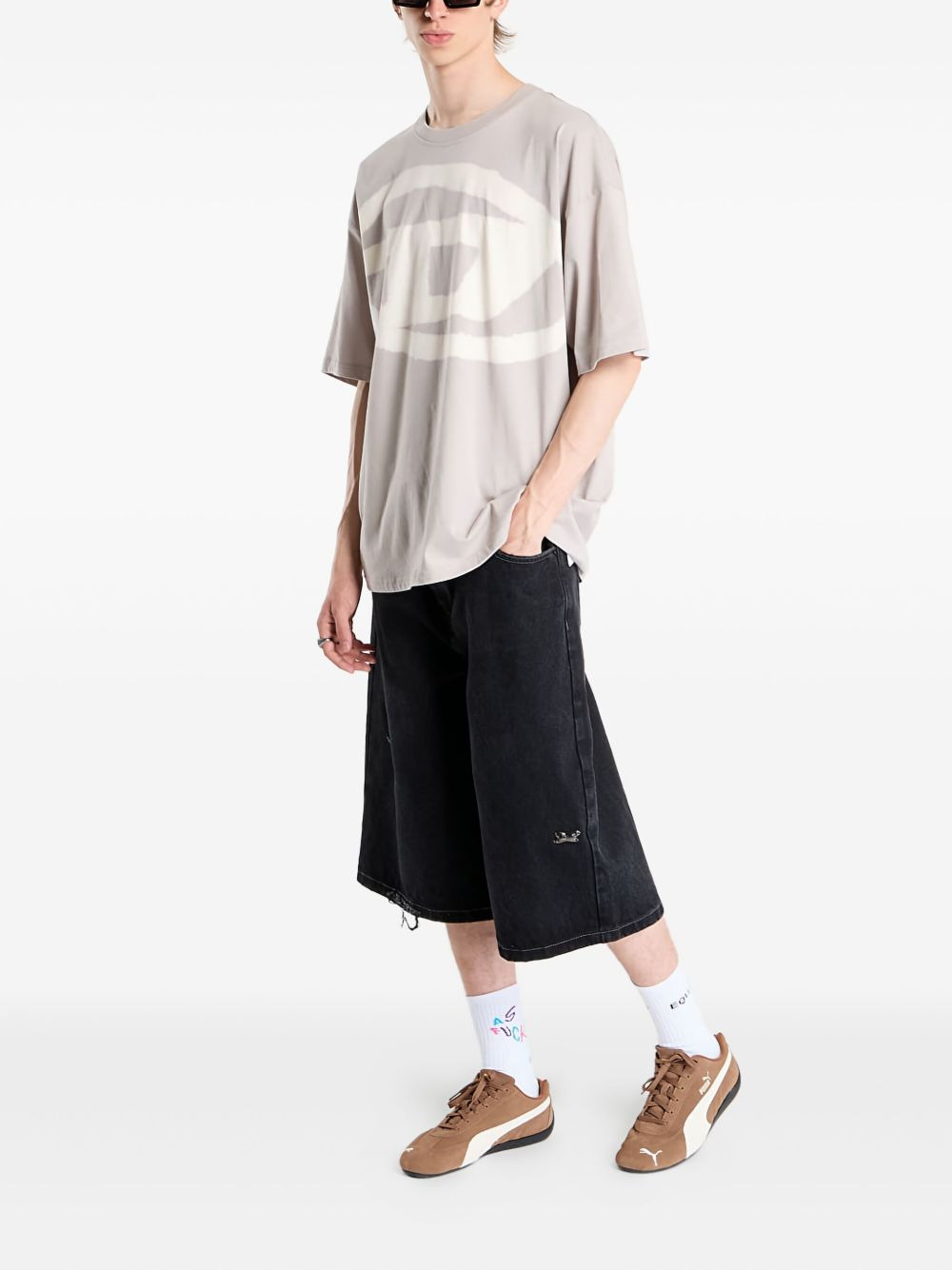 Diesel T-Boxt-Bleach T-Shirt - 2