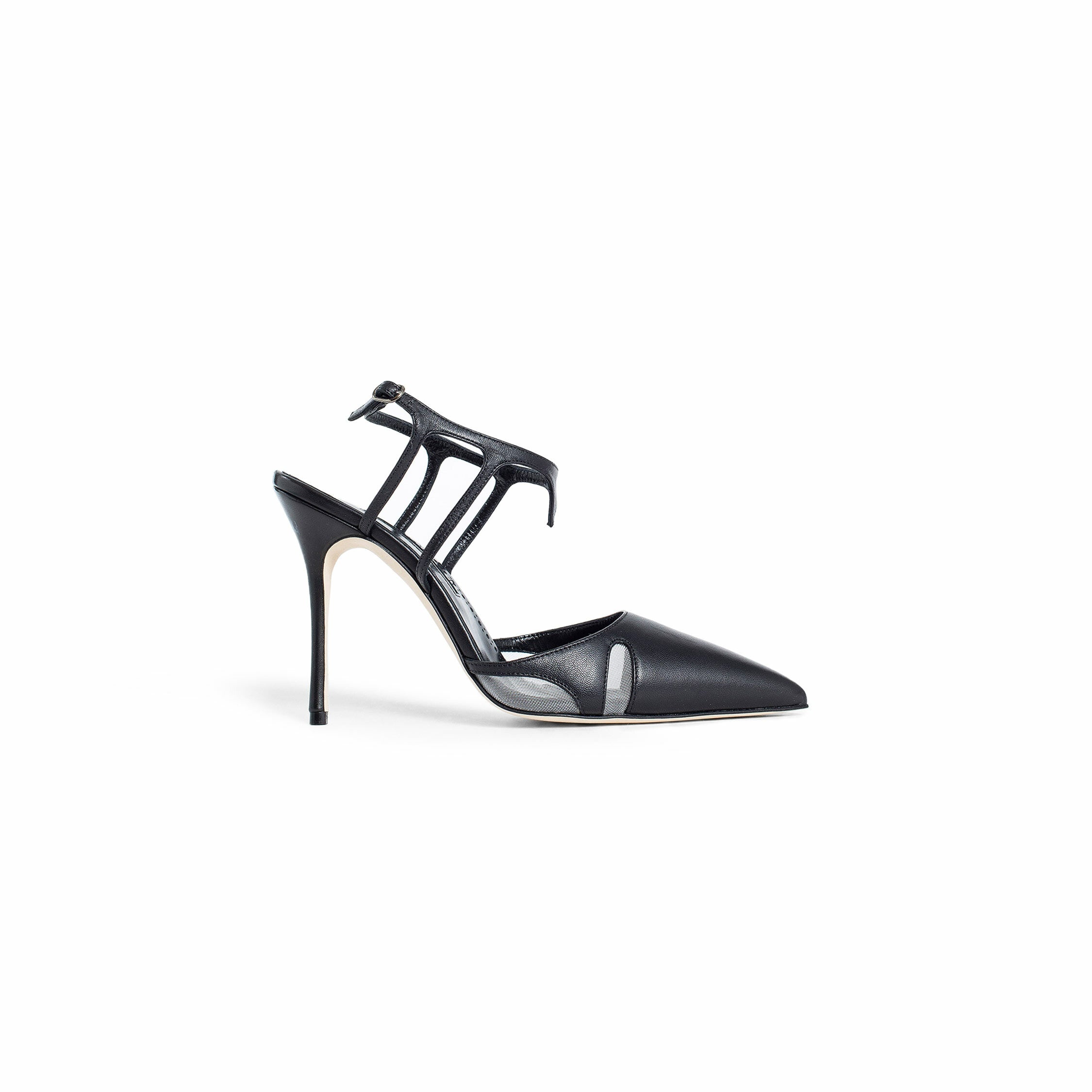 MANOLO BLAHNIK WOMAN BLACK PUMPS - 8