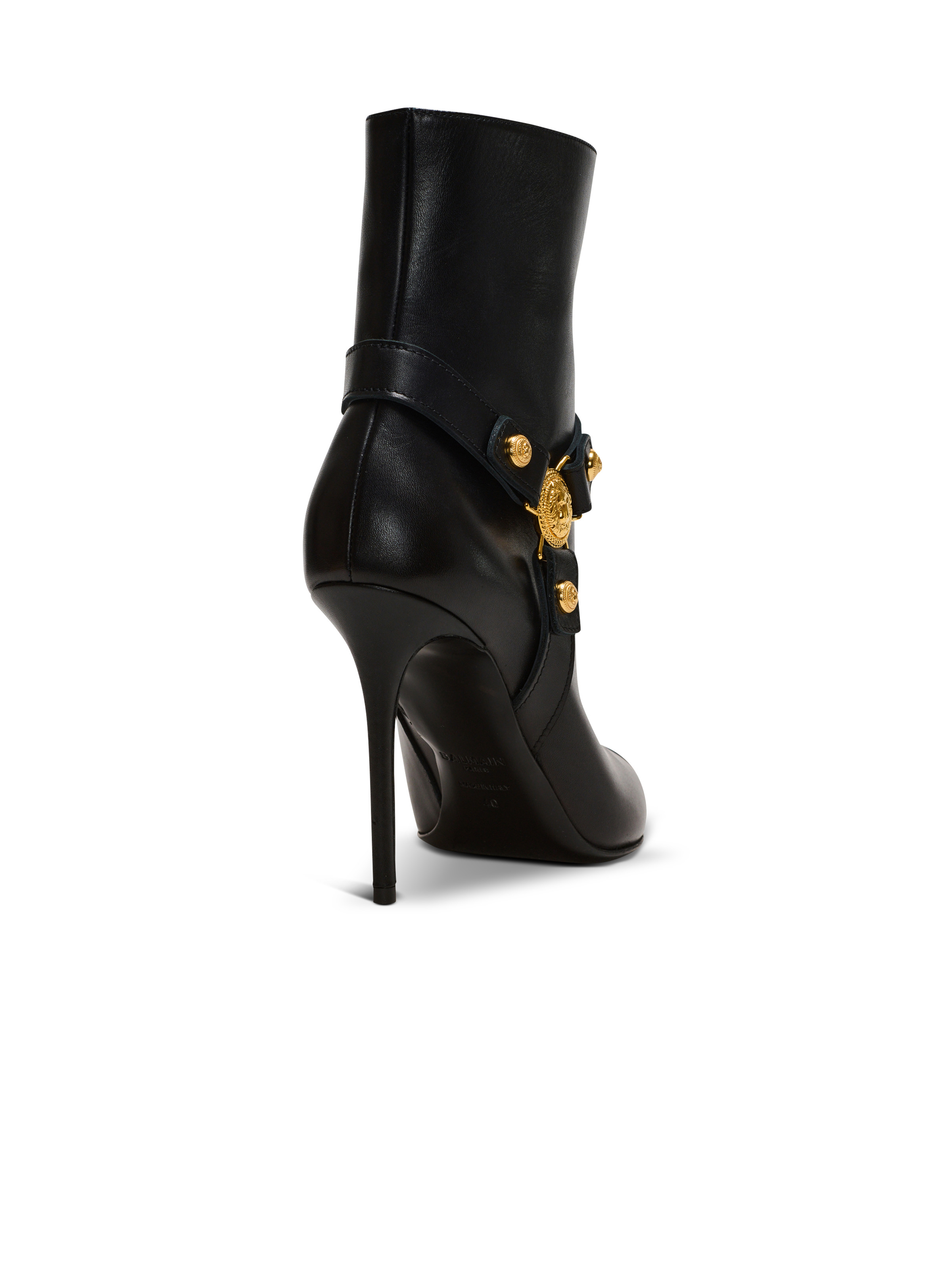 Heeled calfskin Eva ankle boots - 7