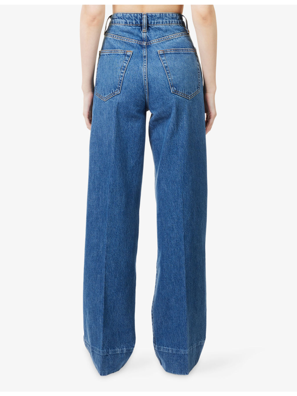 The Streamline High-Waist Straight-Leg Denim Jeans - 4