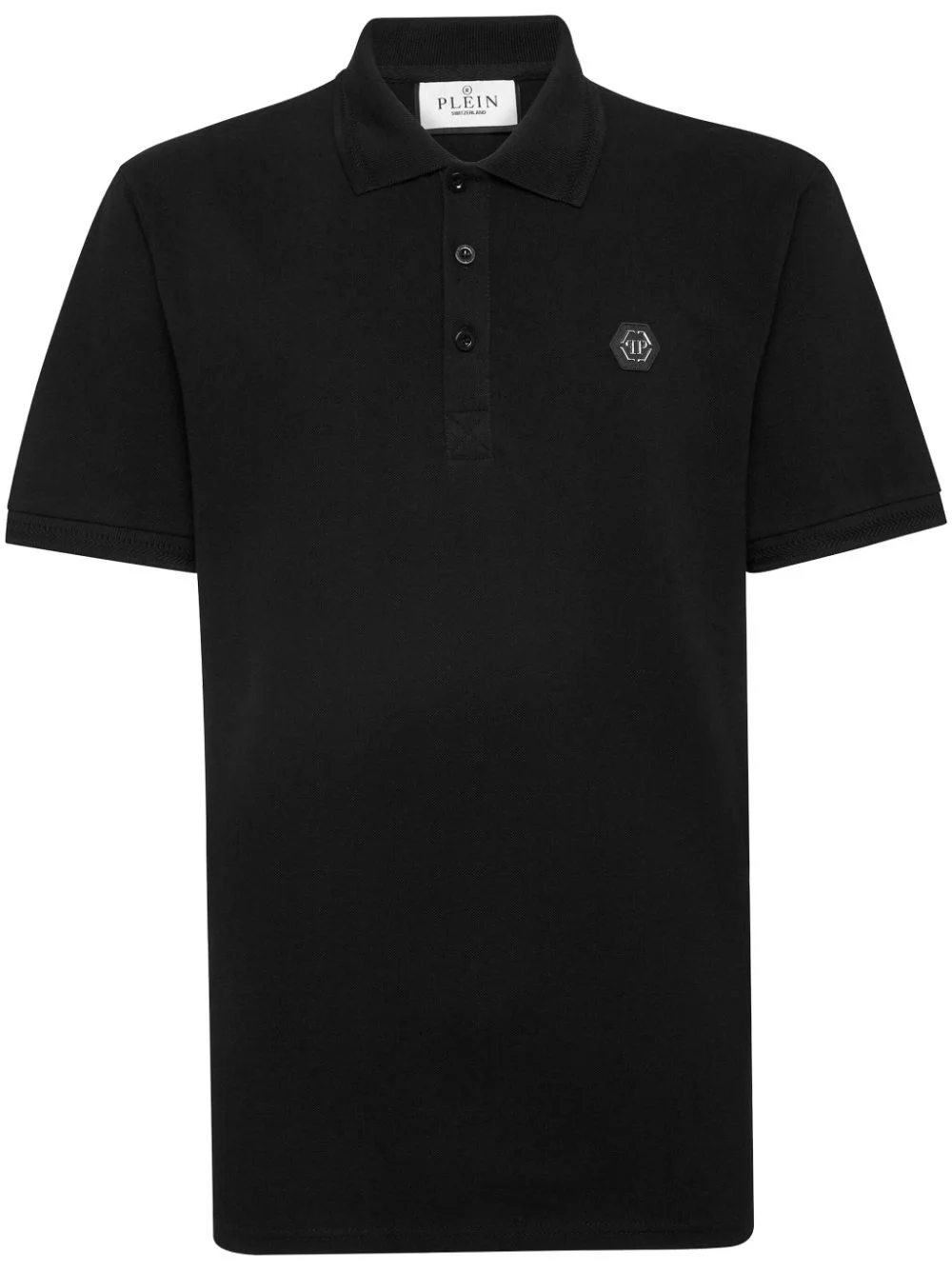 Gothic Plein cotton polo shirt - 1