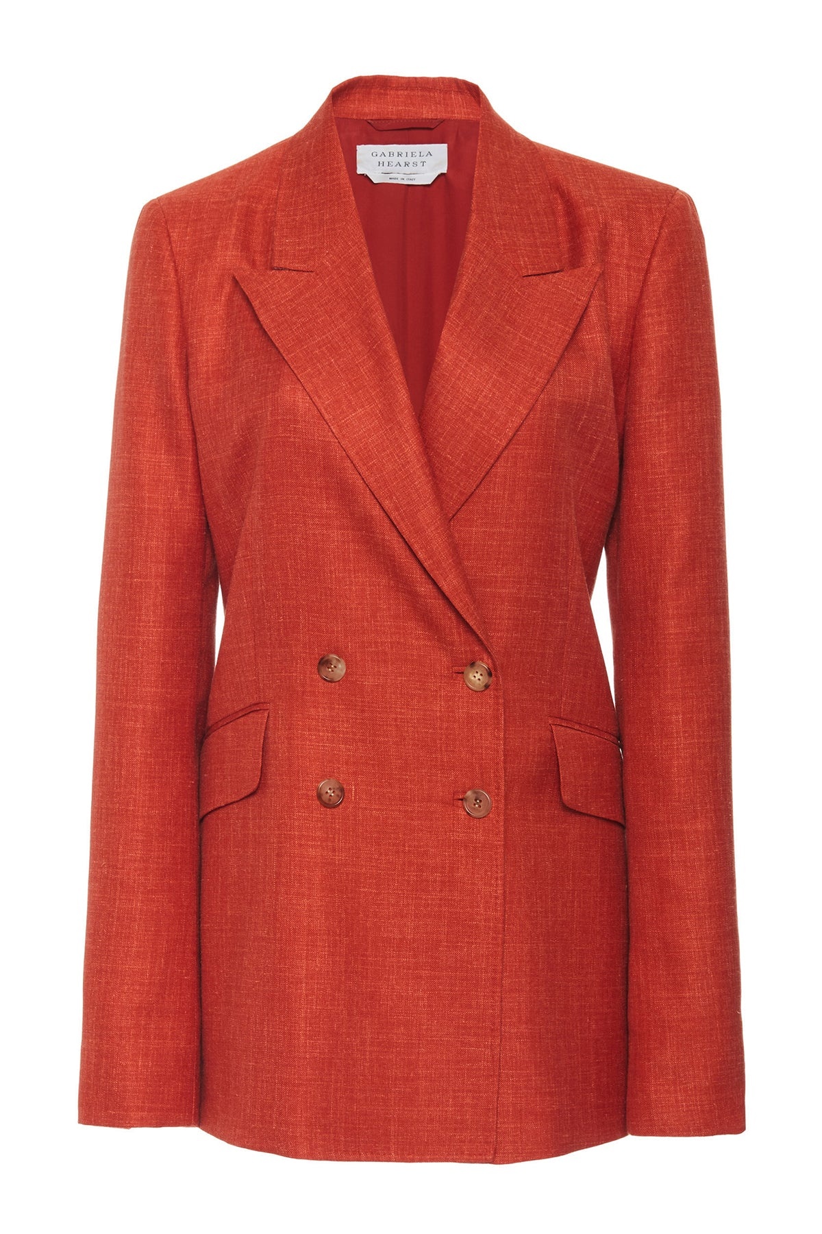 Angela Blazer in Silk Wool with Linen - 1