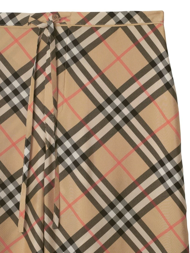 Burberry Nova Check silk pyjama trousers outlook