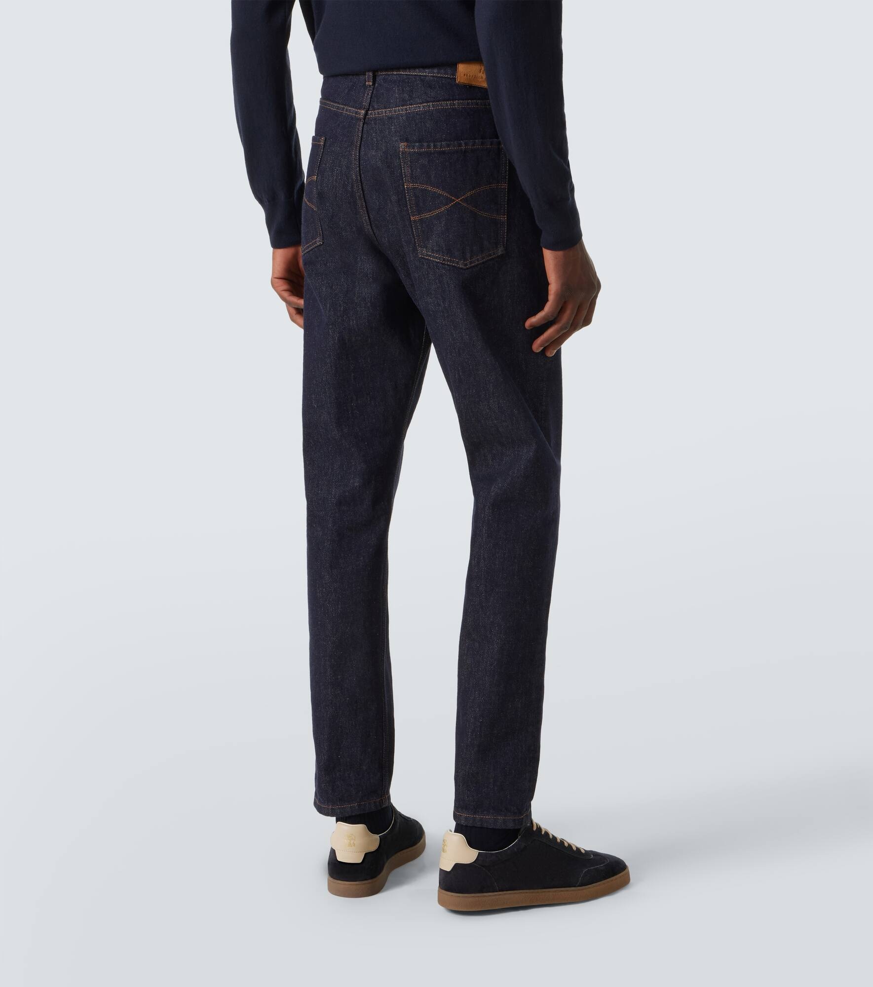 Mid-rise slim jeans - 4