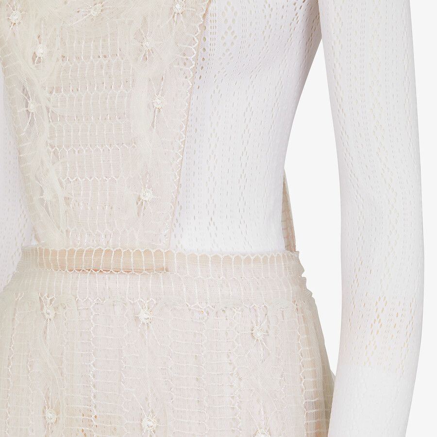 White nylon dress - 3