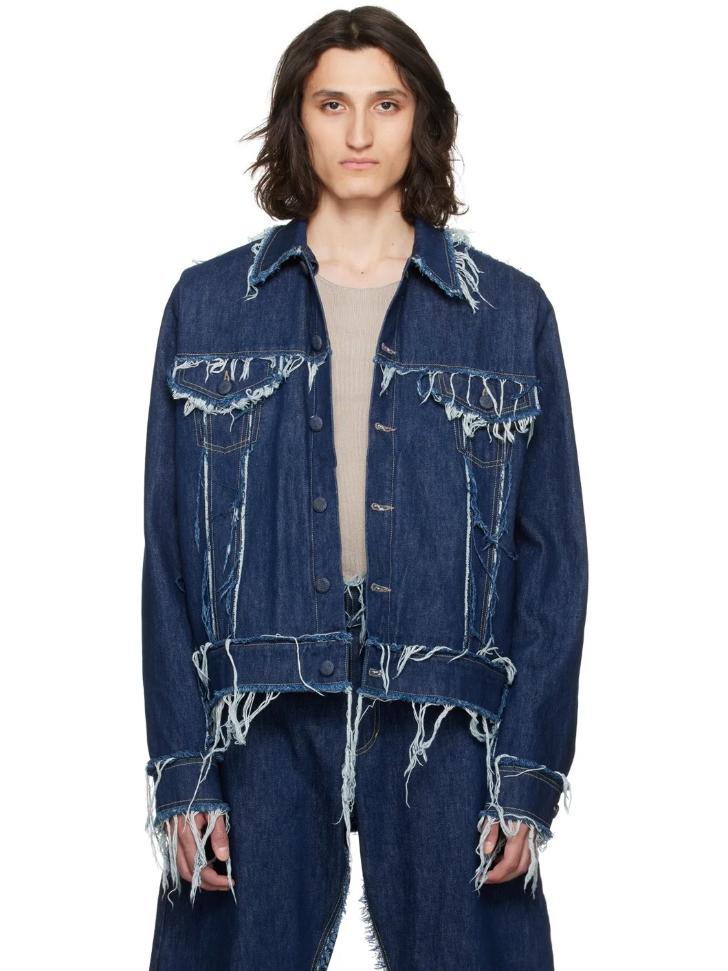 Blue Lexxus 23 Denim Jacket - 1